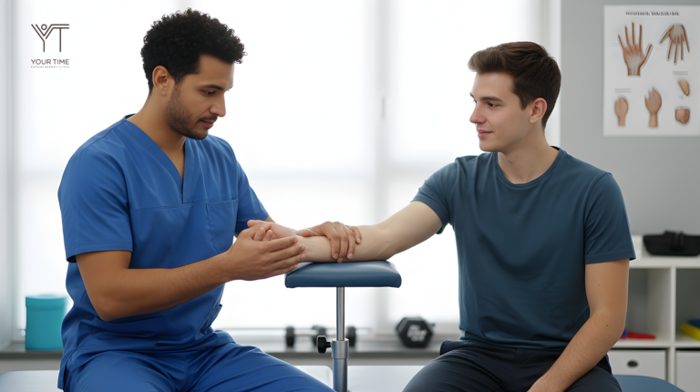 العلاج الطبيعي لمتلازمة النفق الرسغي