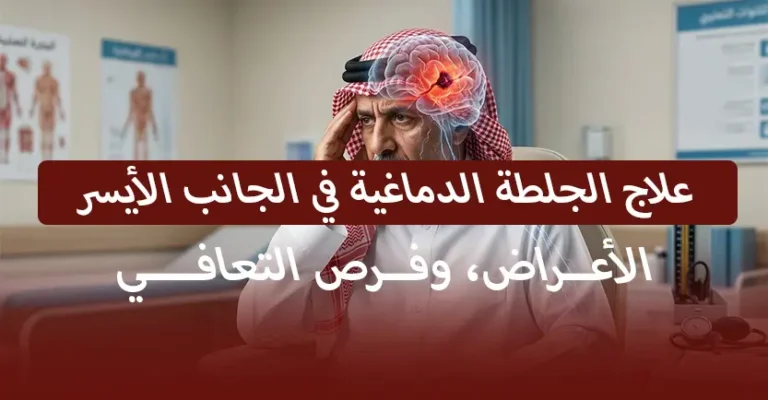 علاج الجلطة الدماغية في الجانب الأيسر: الأعراض، وفرص التعافي