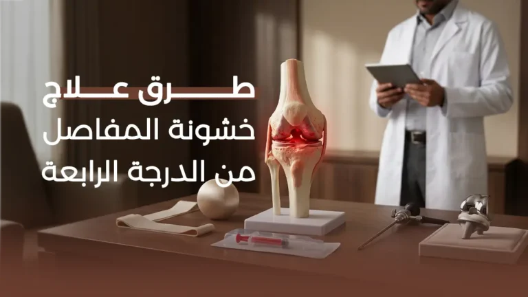 علاج خشونة الركبة من الدرجة الرابعة